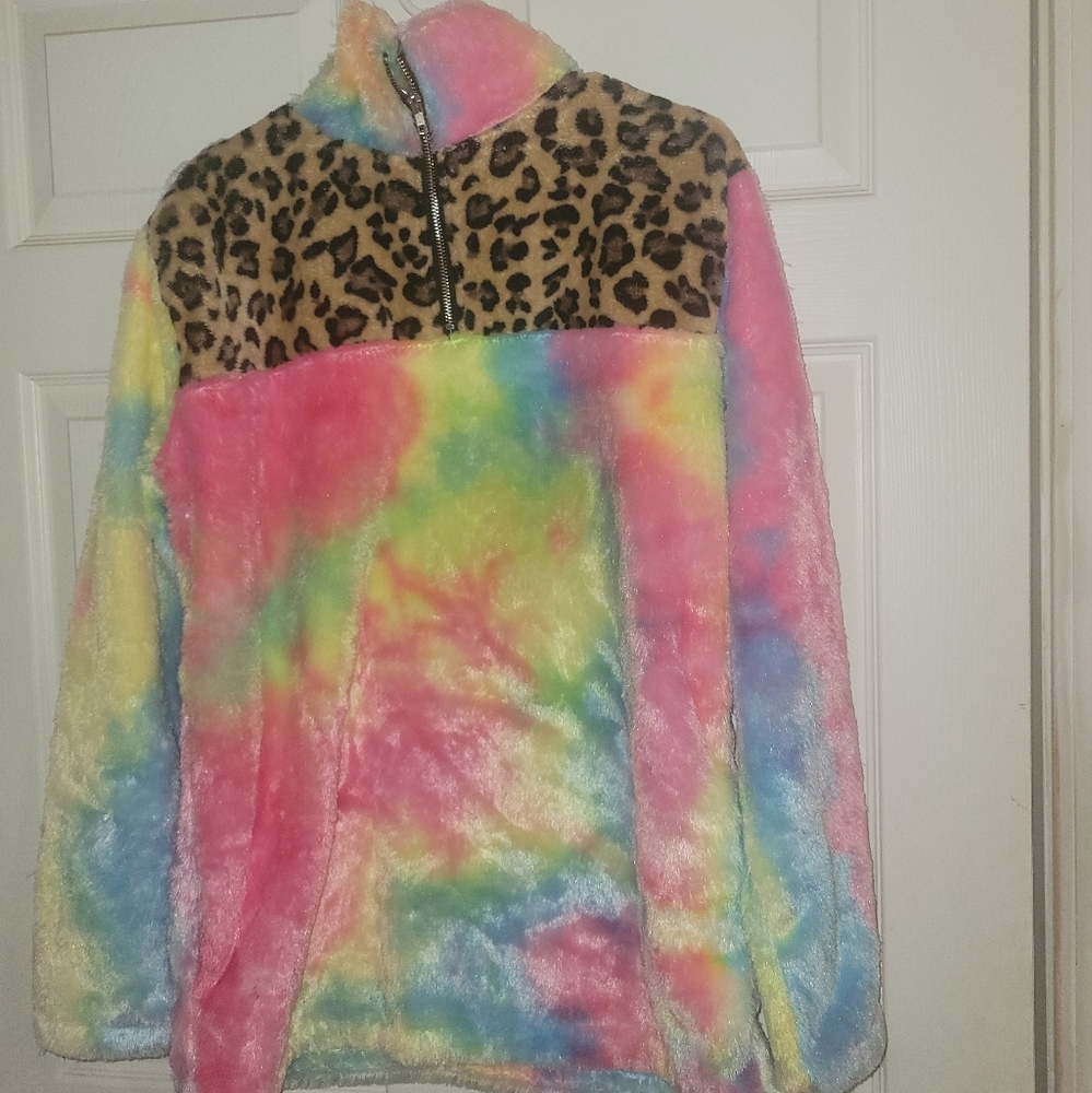 Large Boutique Furry Pullover